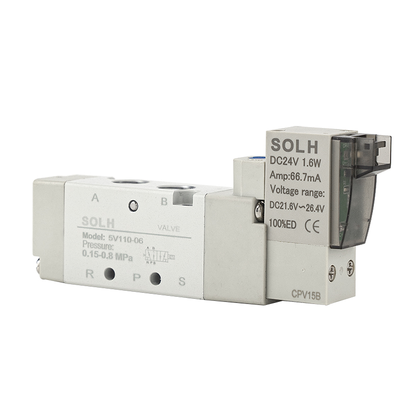 5V Serisi Solenoid Valf | 5/2 ve 5/3 Yollu