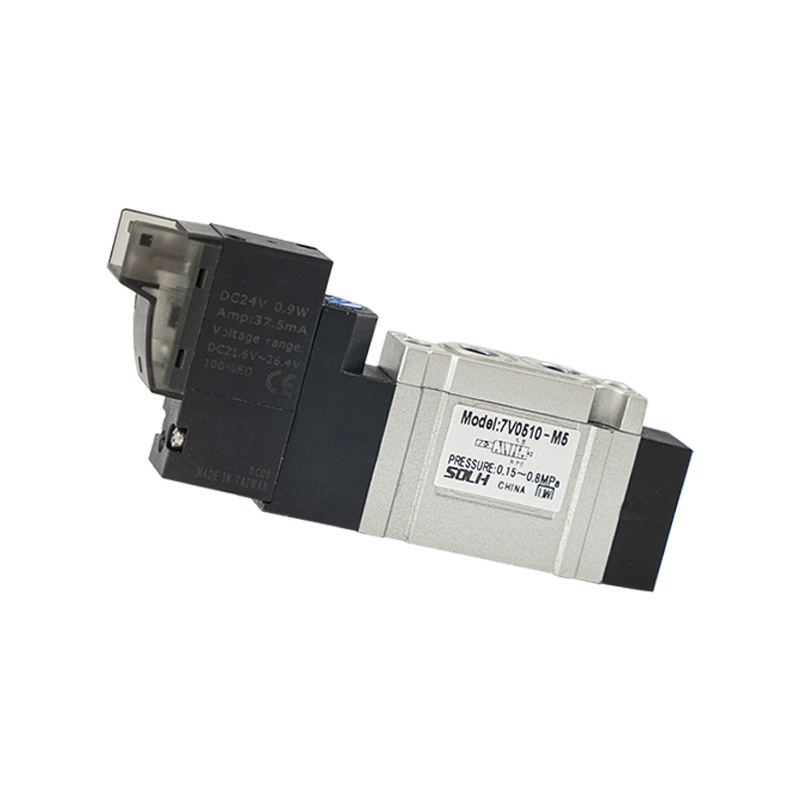 7V Serisi Solenoid Valf (5/2 yollu ve 5/3 yollu)