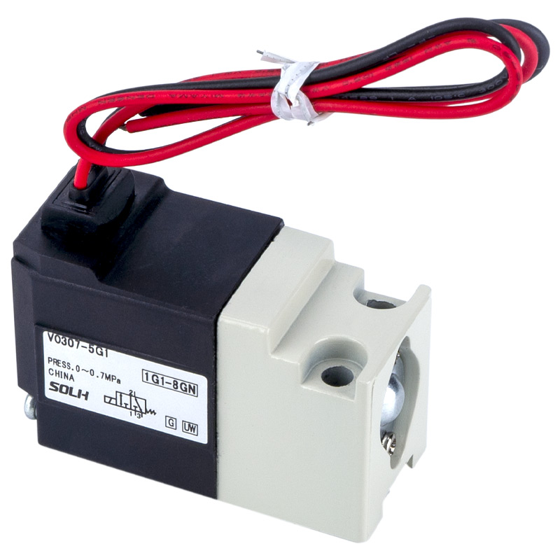 VO307 3 Yollu Solenoid Valf /Doğrudan Popetli Tip